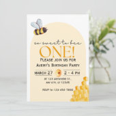 Invitation Alors, doux pour être un, Baby shower (Debout devant)