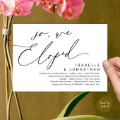 Invitation Alors, Nous Avons Été, Dîner Romantique Mariage