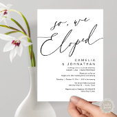 Invitation Alors, Nous Avons Été Moderne Romantique Dîner Mar