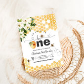 Invitation Alors Sweet To Bee One Theme Party Premier Anniver