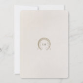 Invitation Alphonse Mucha Roses Célébration de la vie (Dos)