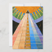 Invitation Altarpiece Hilma Af Klint No 1 (Devant)