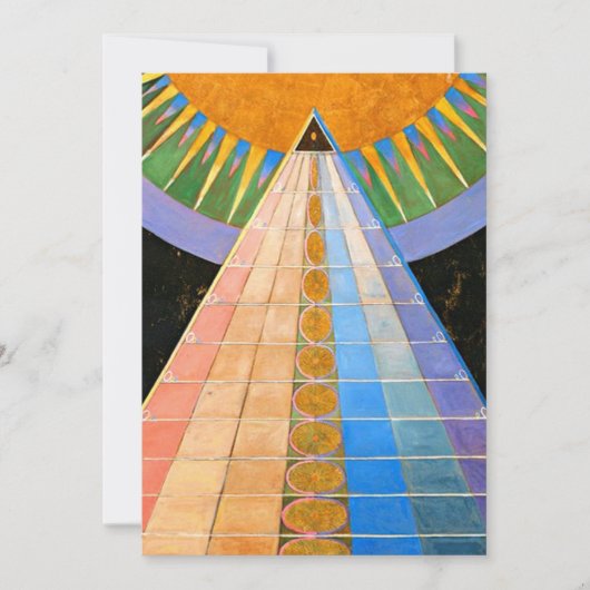 Invitation Altarpiece Hilma Af Klint No 1 (Devant)