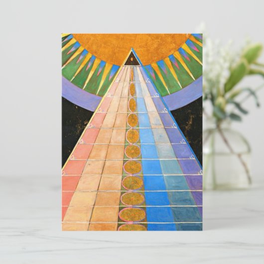 Invitation Altarpiece Hilma Af Klint No 1 (Debout devant)