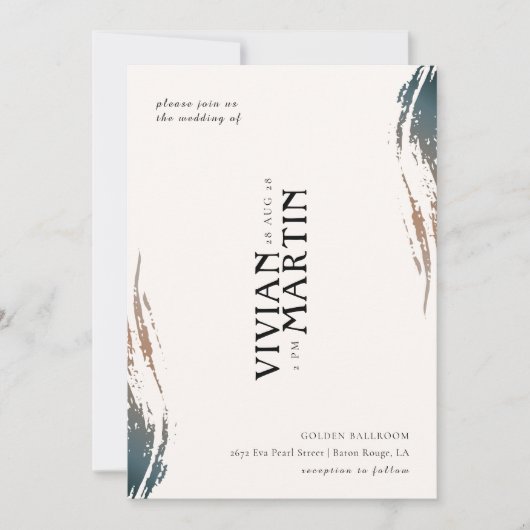 Invitation Always and for Eternity Wedding (Devant)