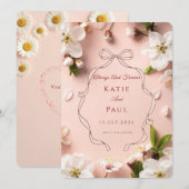 Invitation Always and Forever – Elegant Customizable  (Devant / Derrière)