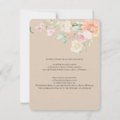 Invitation Alysa -Révisée2a Détail de l'aquarelle fleuris de  (Dos)