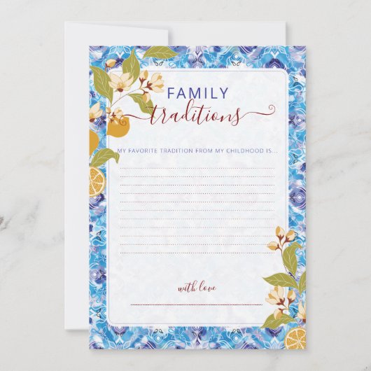 Invitation amalfi (Devant)