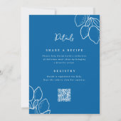 Invitation Amalfi Lemon All-in-One Handwritten Bridal Shower (Dos)