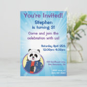 Invitation Amanda Panda (Debout devant)