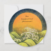 Invitation AMATERASU, DÉESSE DU SOLEIL, Jaune noir marron (Dos)