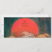 Invitation AMATÉRASU, GODDESS SOLEIL, noir rouge (Dos)