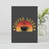INVITATION AMATEUR DE CAFÉ (Debout devant)