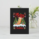 Invitation Amateur de hot-dog en restauration rapide Chapeau  (Debout devant)