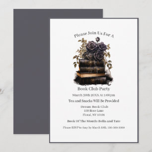 Invitation Amateur de livres, Moralement Gris, Club de lectur
