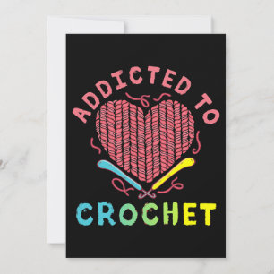 Invitation Amateurs De Crochet De Fer Crochet Addicés Aux Fem