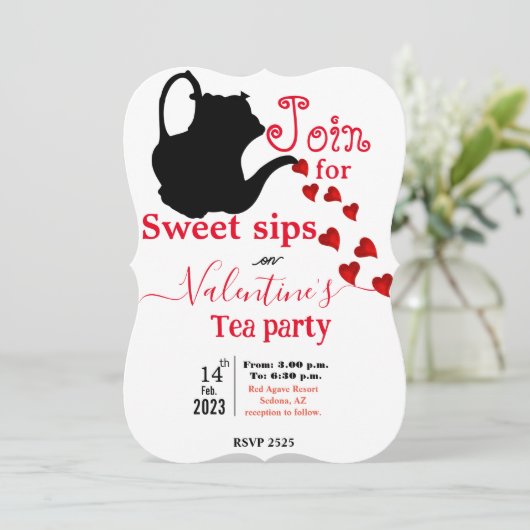 Invitation Amateurs de thé (Debout devant)