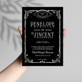 Invitation Amateurs de théâtre | Mariage Tarot