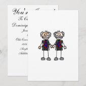 Invitation Amateurs de vieux mâles (Devant / Derrière)