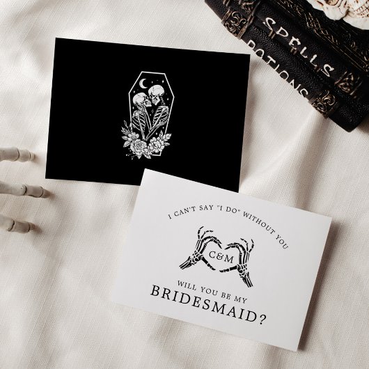 Invitation Amateurs jusqu'à la mort Skeletons & Roses Détails