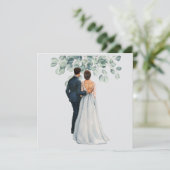 Invitation Ambiance de mariage (Debout devant)