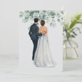 Invitation Ambiance de mariage (Debout devant)