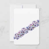 Invitation Ambiance romantique et poétique Pastel Lilac (Dos)