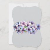 Invitation Ambiance romantique et poétique Pastel Lilac (Dos)