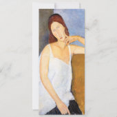 Invitation Amedeo Modigliani - Jeanne Hebuterne (Devant)