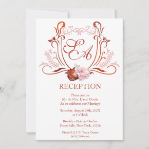 Invitation Aménagement Moderne de Réception Personnalisable