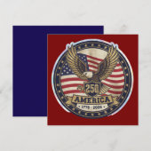 Invitation America 250  (Devant / Derrière)