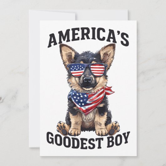 Invitation America’s Goodest Shepherd (Devant)