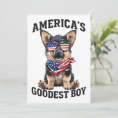 Invitation America’s Goodest Shepherd (Debout devant)