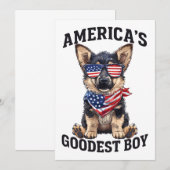 Invitation America’s Goodest Shepherd (Devant / Derrière)