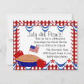 Invitation American Apple Pie (Devant)