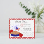 Invitation American Apple Pie (Debout devant)