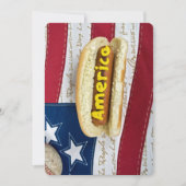 Invitation American BBQ 4 juillet (Devant)