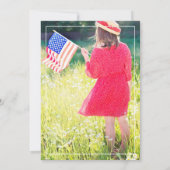 Invitation American Cow Graduation Photo (Dos)