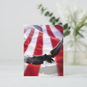 Invitation American Flag & Eagle (Debout devant)