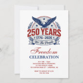 Invitation America's 250th Anniversary Event (Devant)