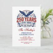 Invitation America's 250th Anniversary Family BBQ (Debout devant)