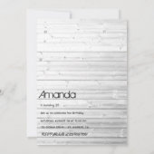 Invitation Amérindien Dreamcatcher Birthday Party (Dos)