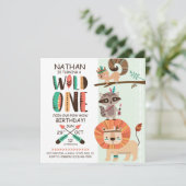 Invitation Amérindien Pow Wow Anniversaire (Debout devant)