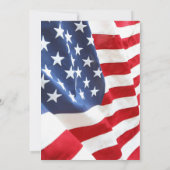 Invitation Amérique 250 Ans Anniversaire des États-Unis Que l (Dos)