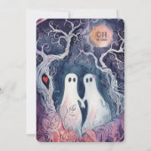 Invitation Âmes éternelles | Mariage de réception Tarot (Dos)