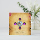 Invitation AMÉthyste SKULL RIDERS (Debout devant)