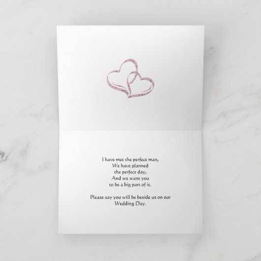 Invitation Ami, sois mon serviteur (Intérieur)