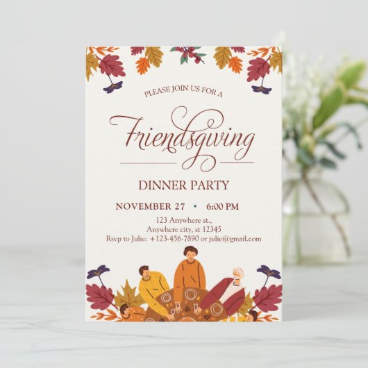 Invitation Amical (Debout devant)