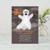 Invitation amicale de partie de Halloween de (Debout devant)