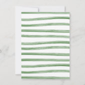 Invitation Amies Bureau Reindee Fête de Noël (Dos)